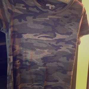 Army green shirt